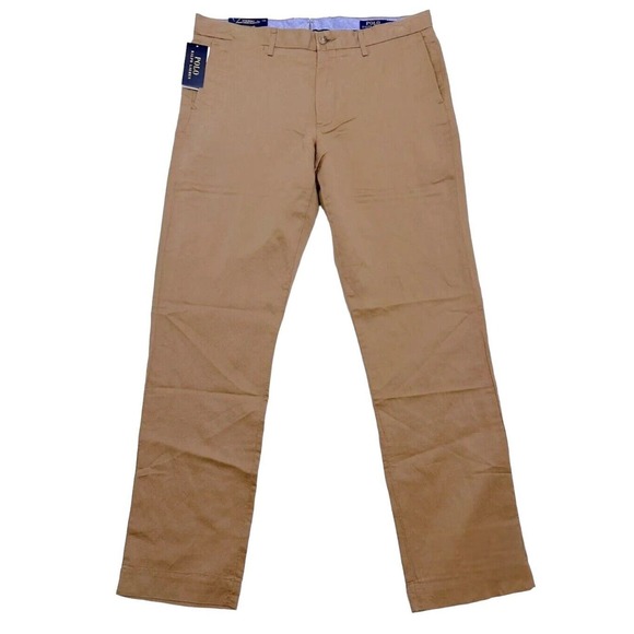 Polo Ralph Lauren Straight Fit RRL Desert Khaki Pants Mens 34x30 New Fast Ship - Picture 10 of 12